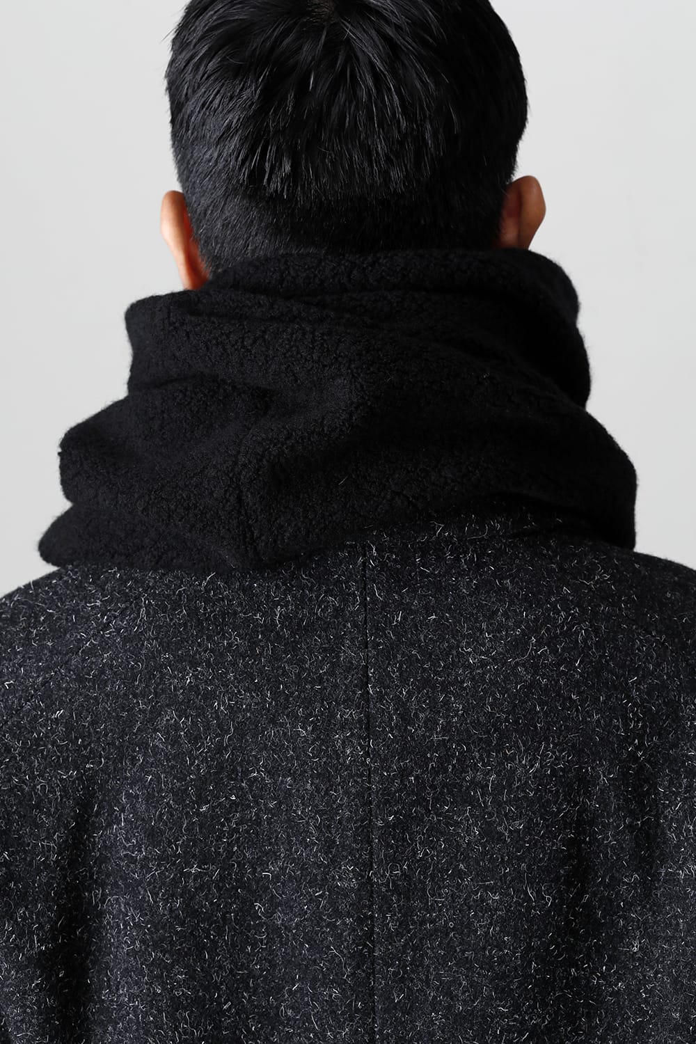 ジャージースカーフ 'fuji' Boa Black