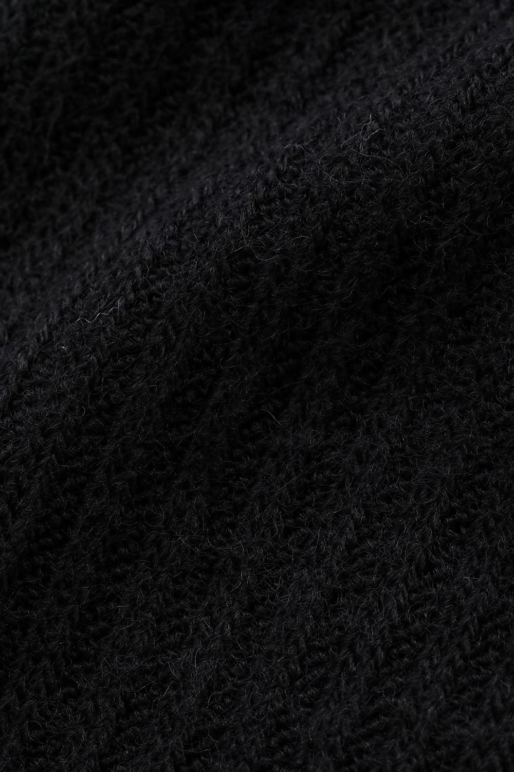 ジャージースカーフ 'wrap' basic Blackmix