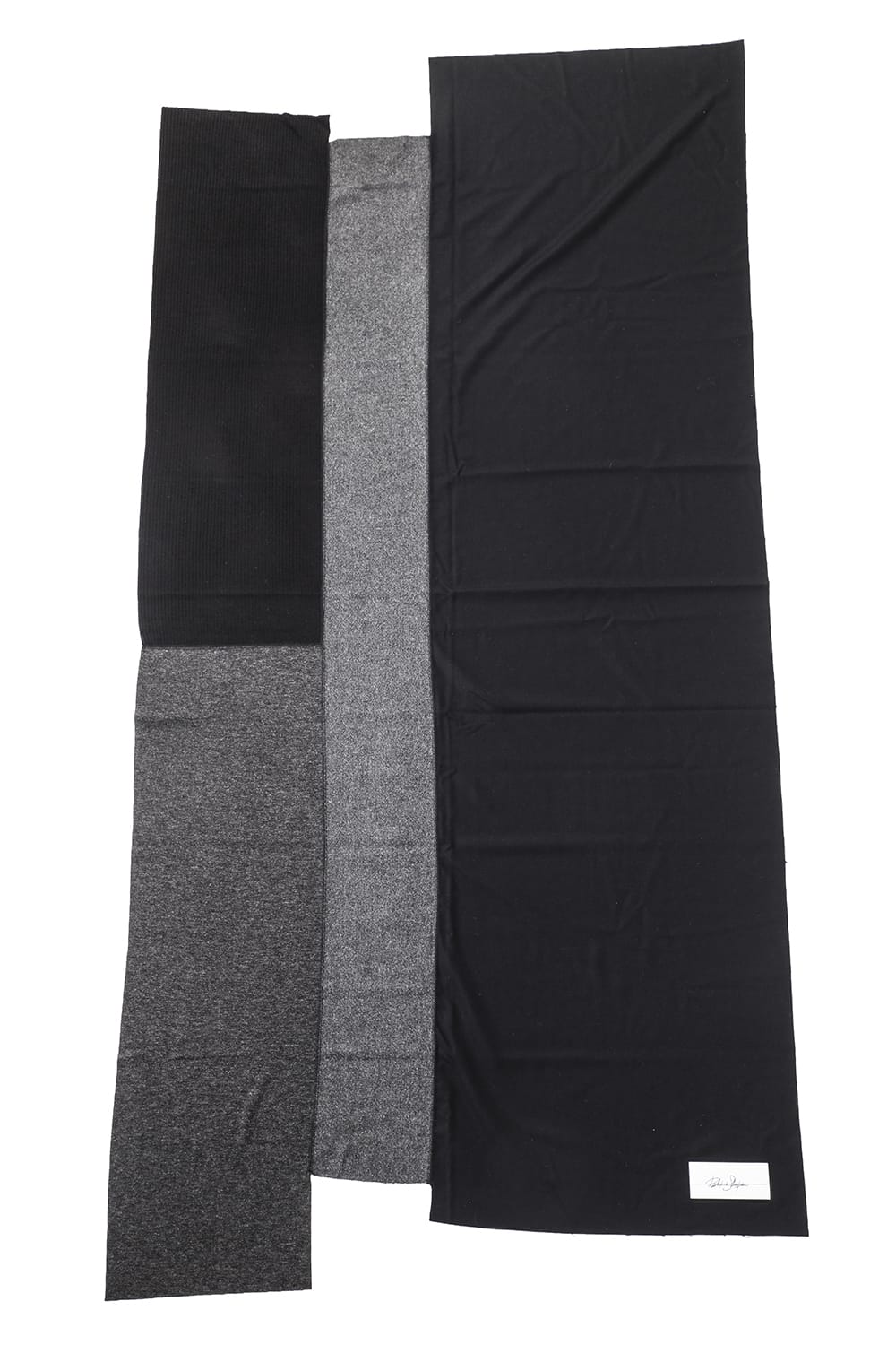 Jersey scarf 'wrap' basic Graymix