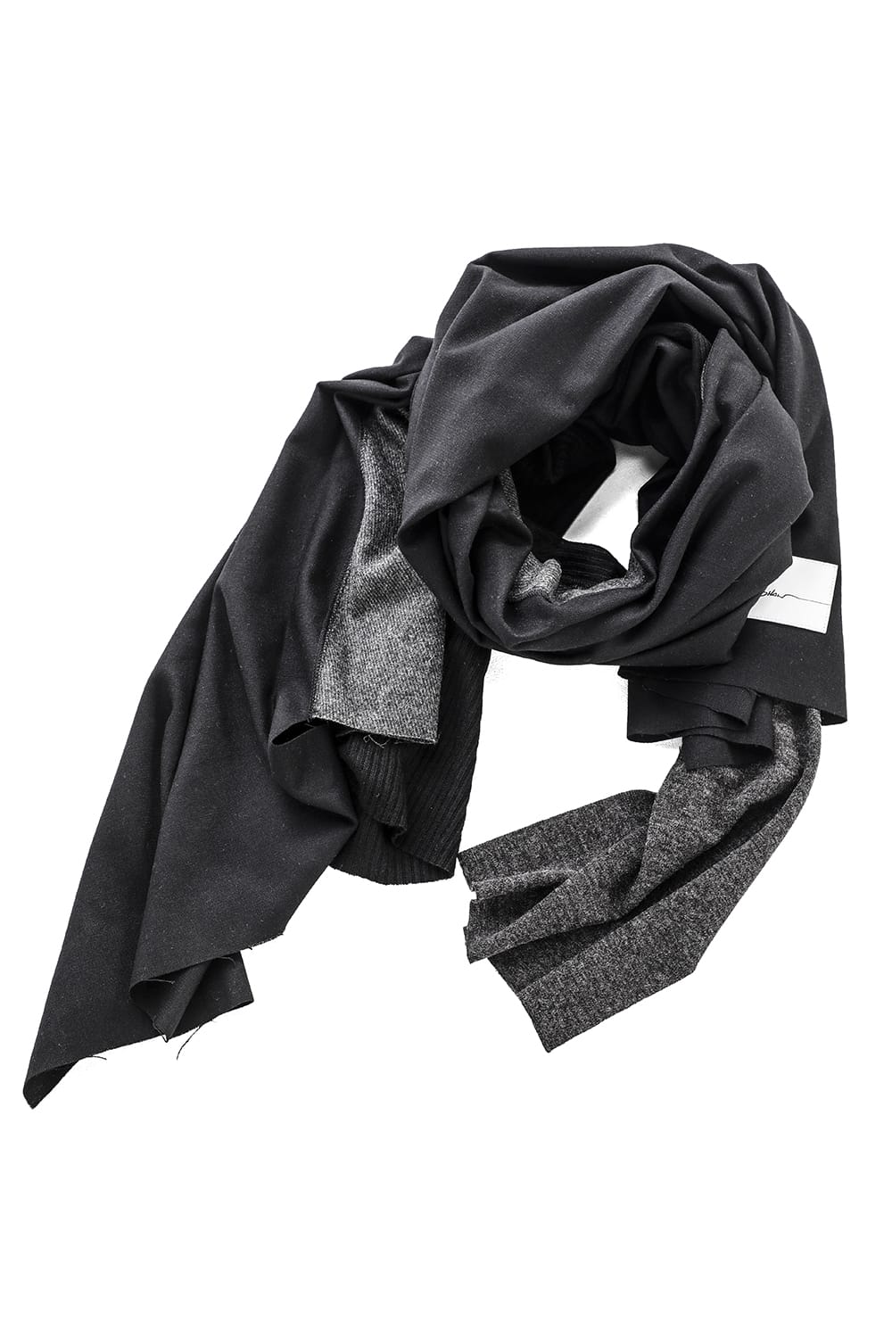Jersey scarf 'wrap' basic Graymix