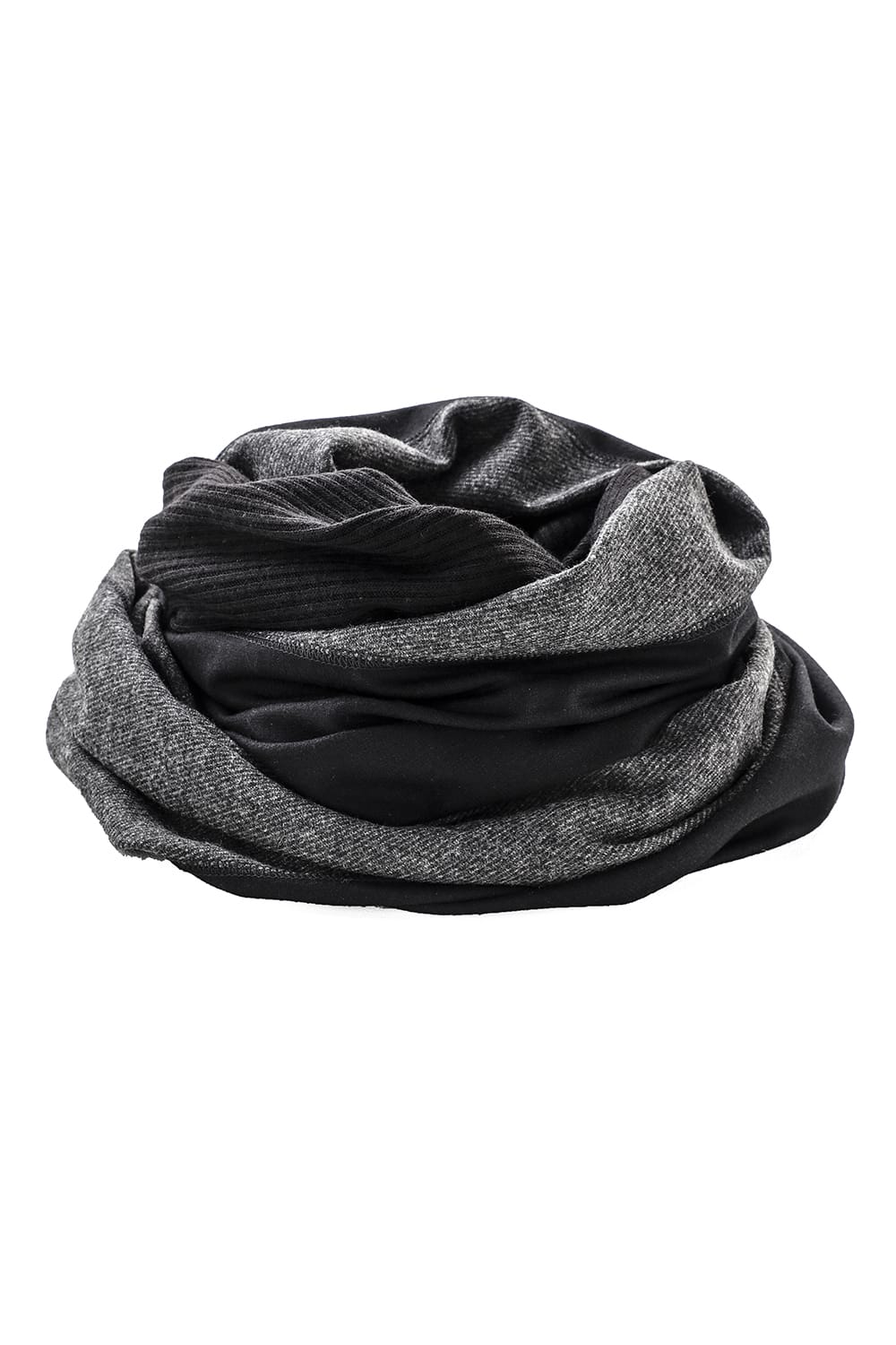 Jersey scarf 'wrap' basic Graymix