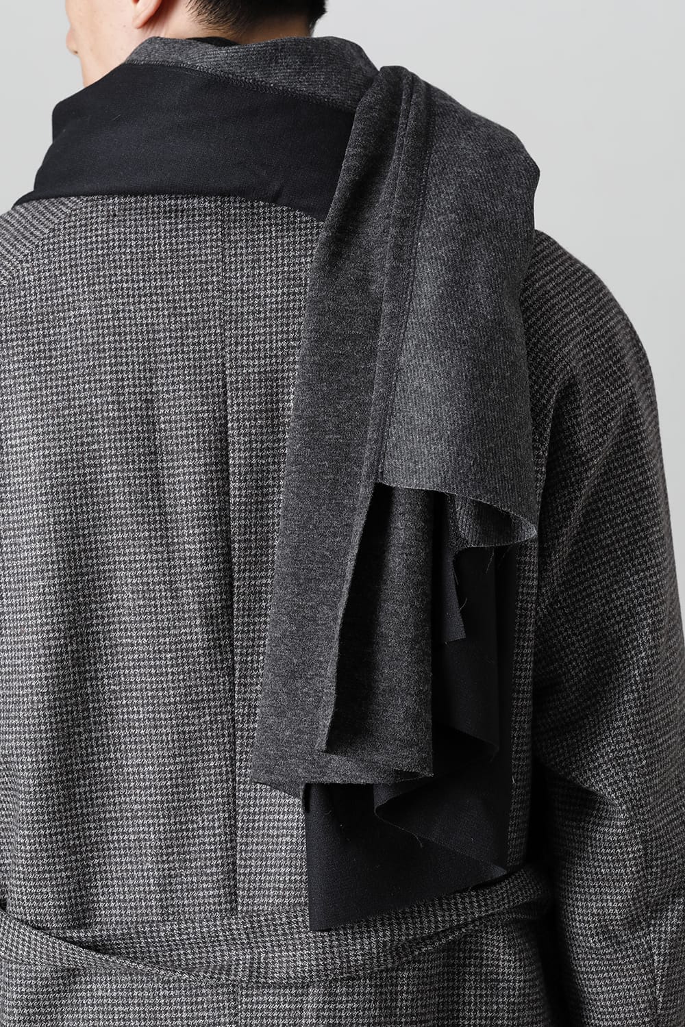 Jersey scarf 'wrap' basic Graymix