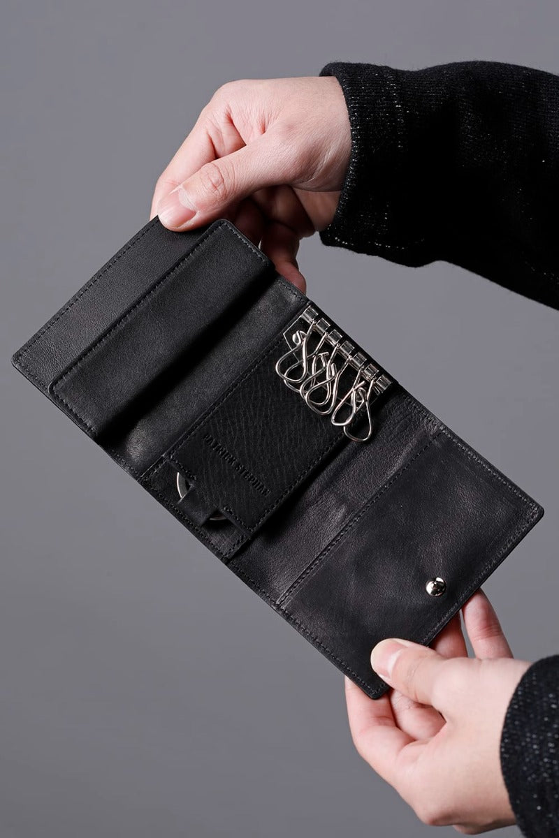 Leather key case 'mimi'