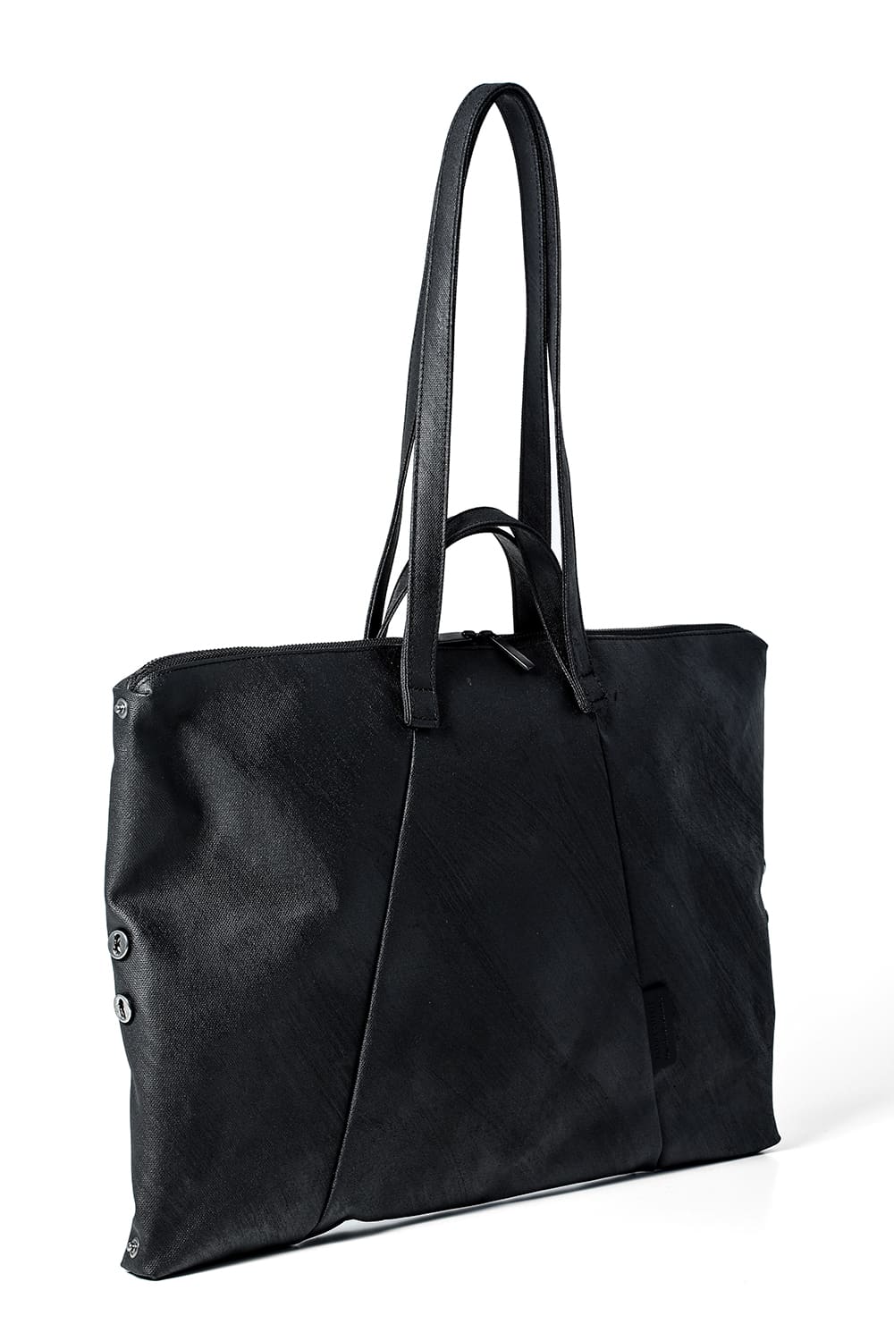 Fabric tote "loop handle" brush