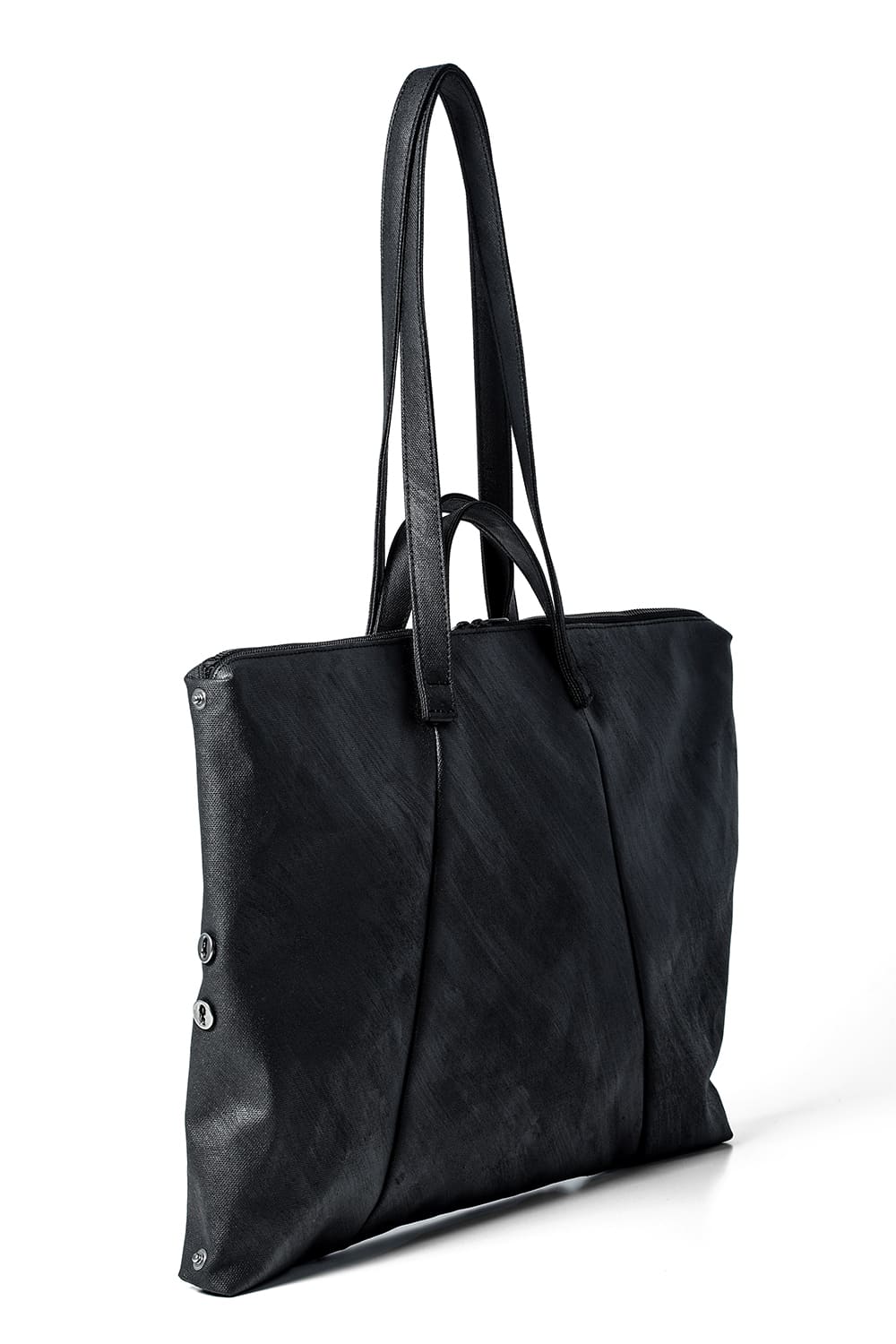 Fabric tote "loop handle" brush