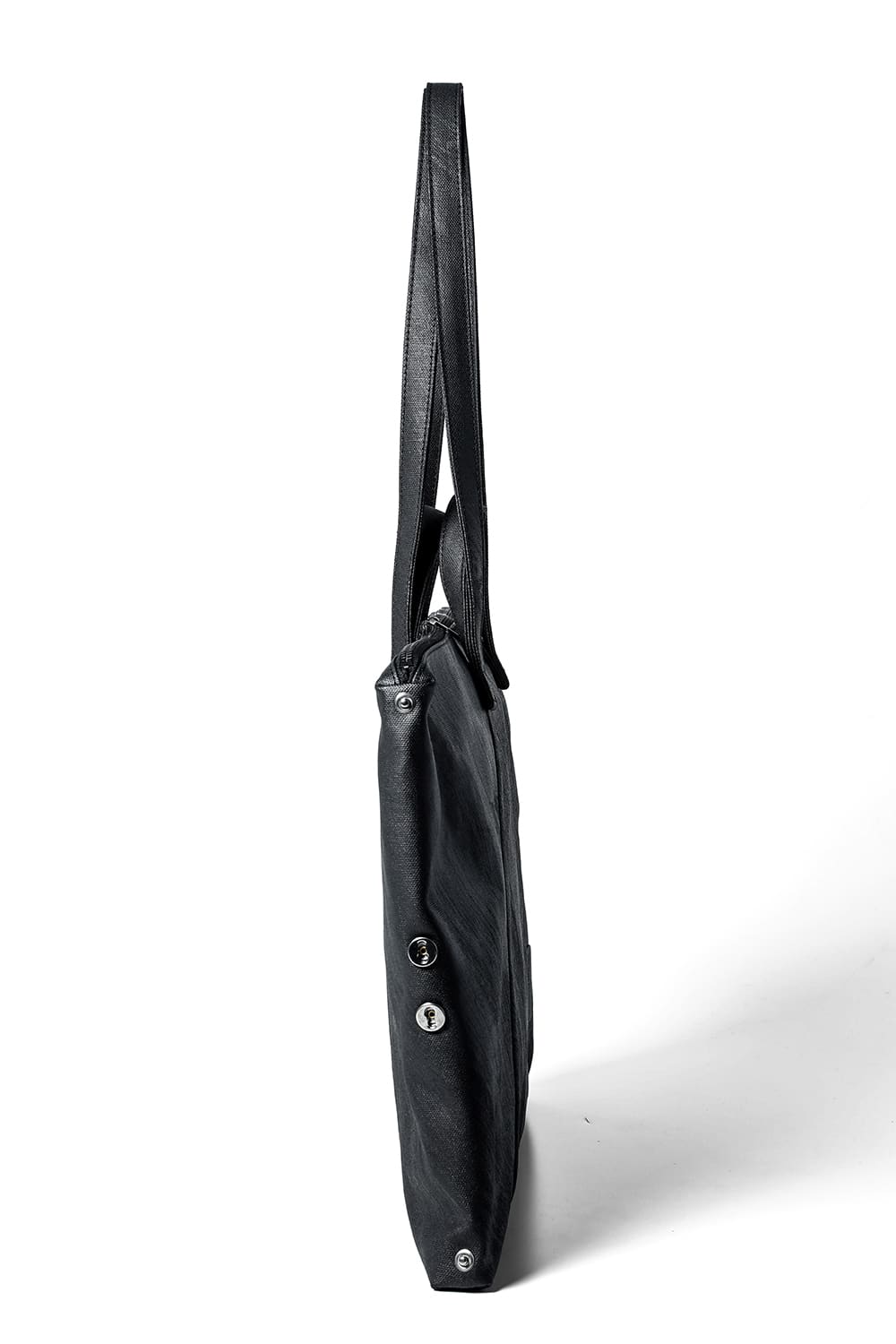 Fabric tote "loop handle" brush