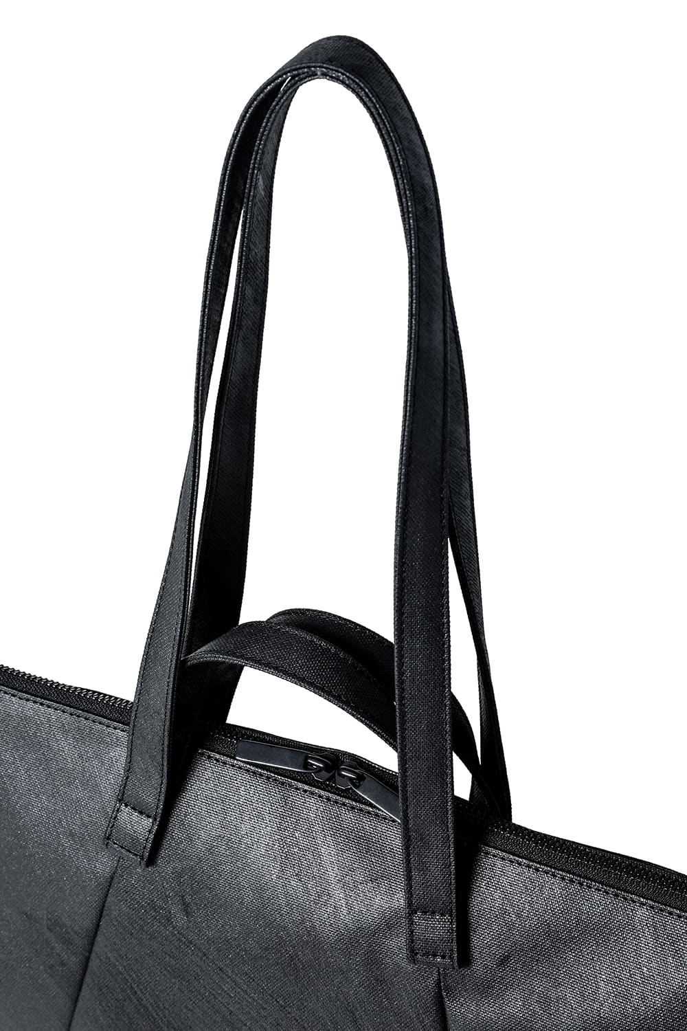 Fabric tote "loop handle" brush