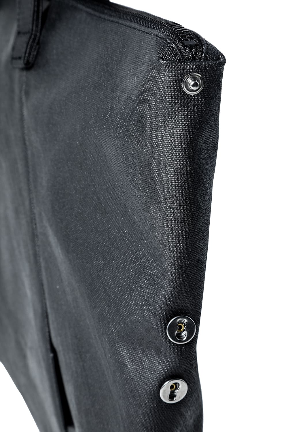 Fabric tote "loop handle" brush