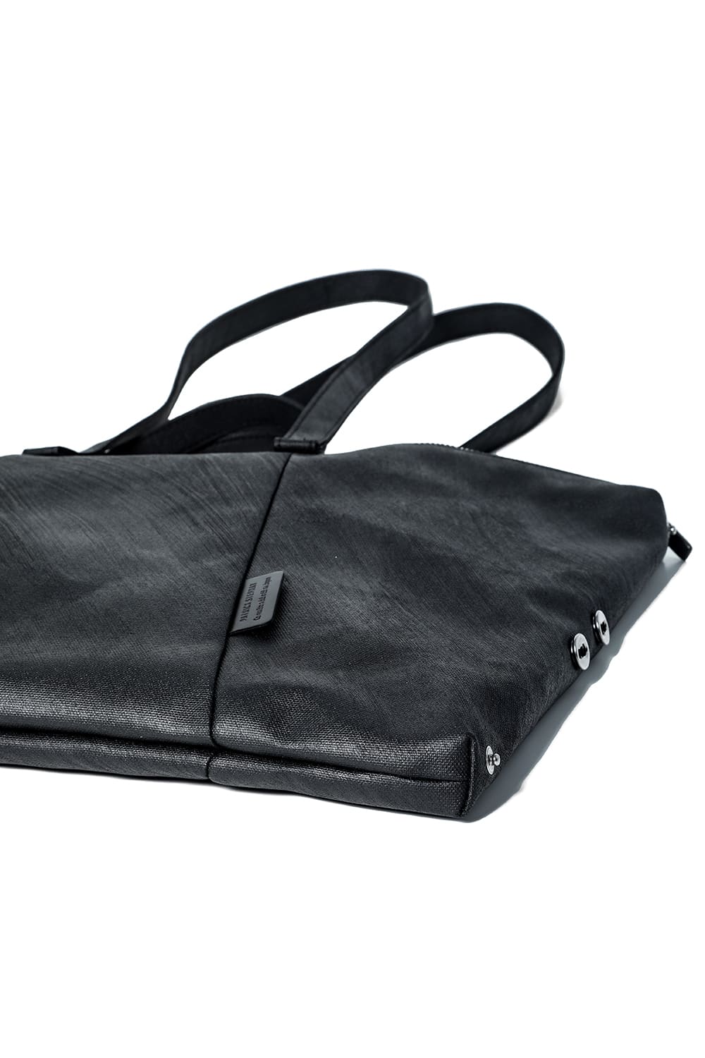 Fabric tote "loop handle" brush