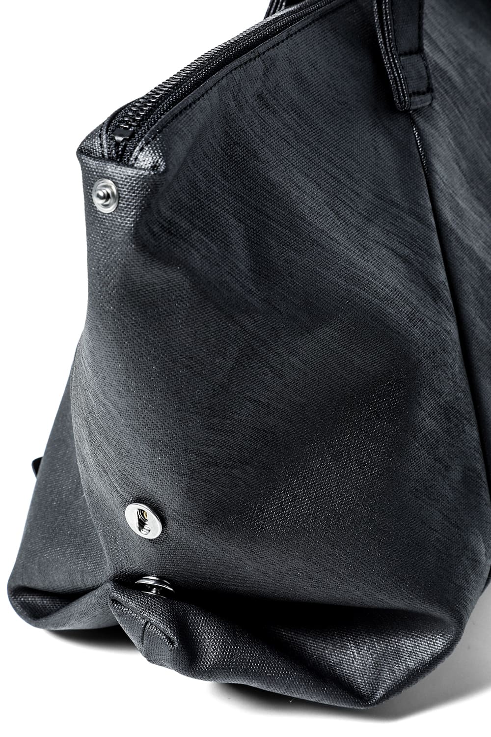 Fabric tote "loop handle" brush