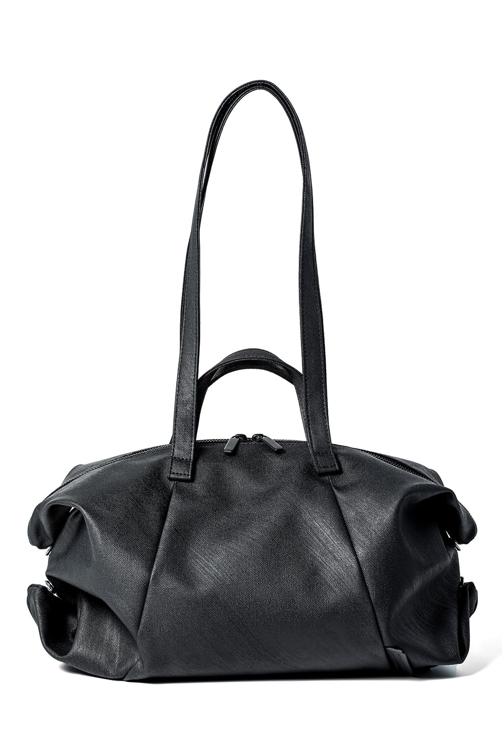 Fabric tote "loop handle" brush