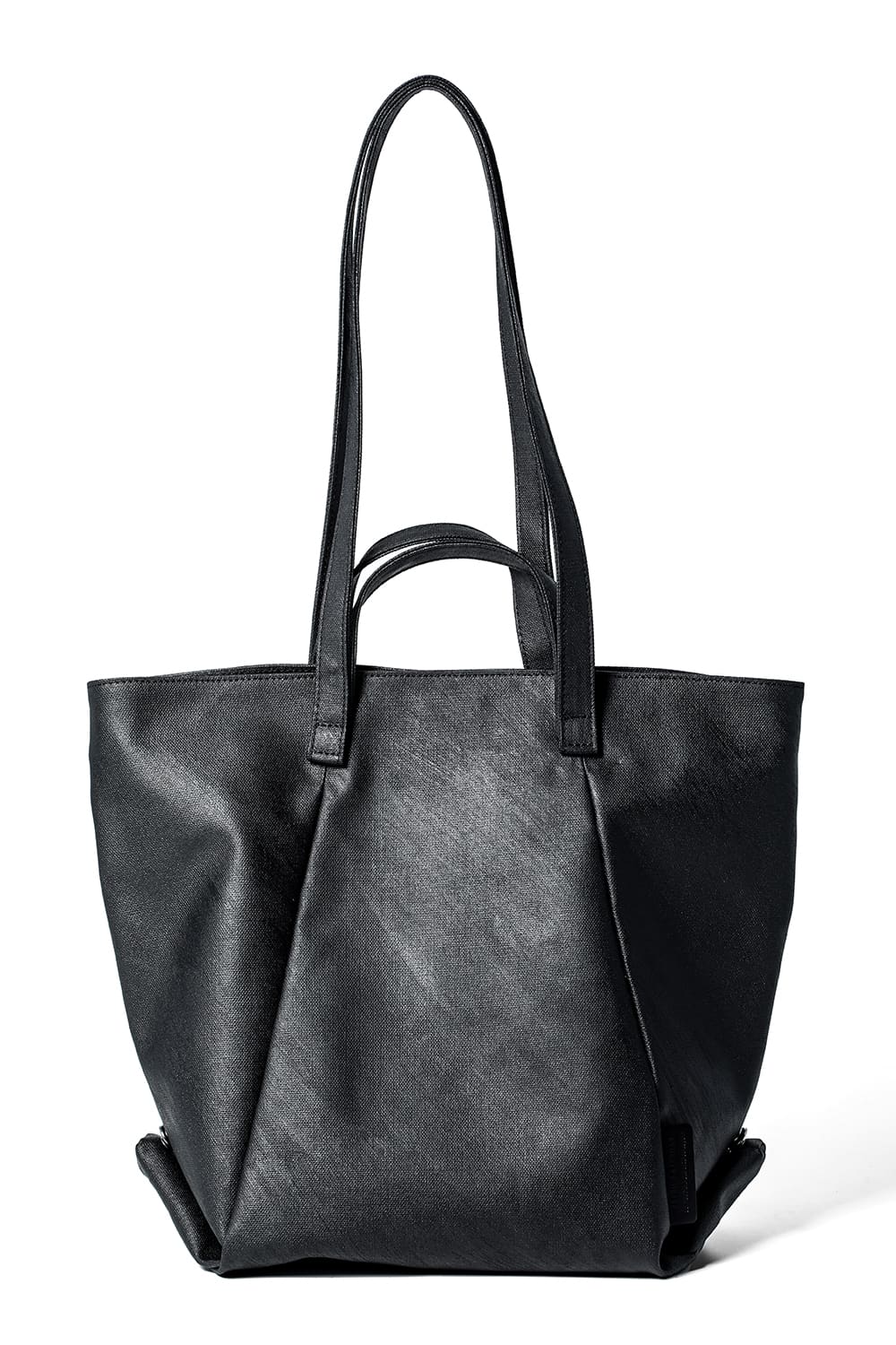 Fabric middle tote "loop handle" brush