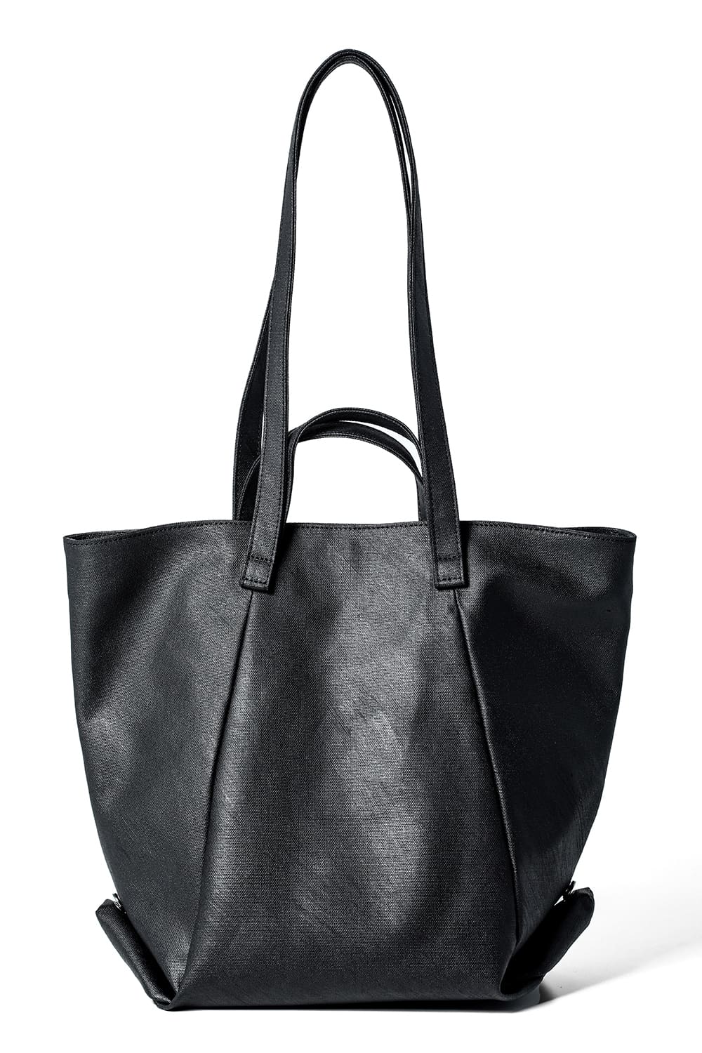 Fabric middle tote "loop handle" brush