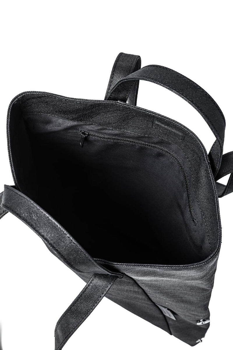 Fabric small tote 'loop handle' brush