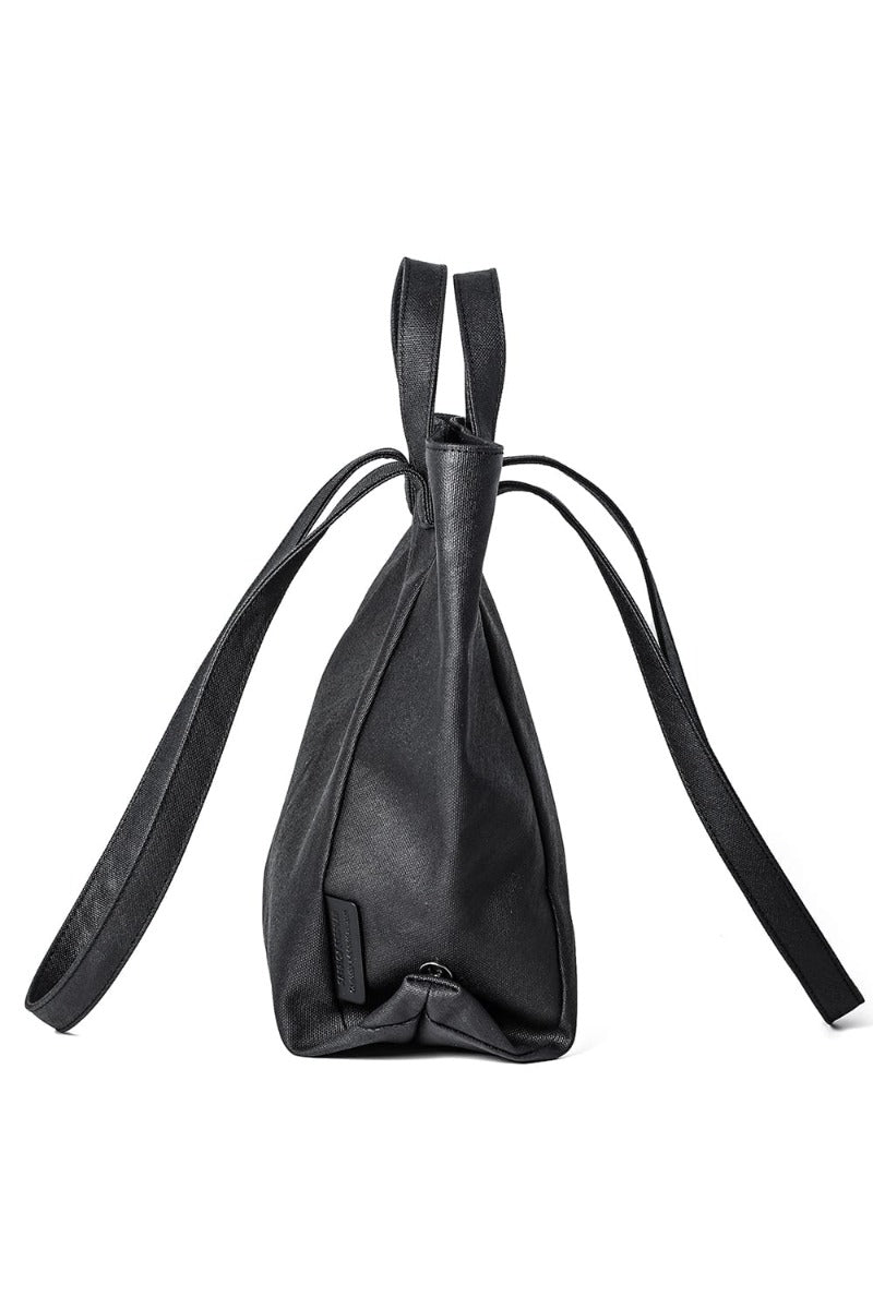 Fabric small tote 'loop handle' brush