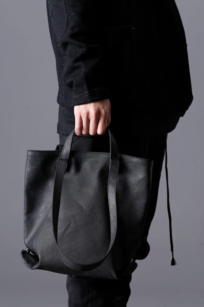 Fabric small tote 'loop handle' brush