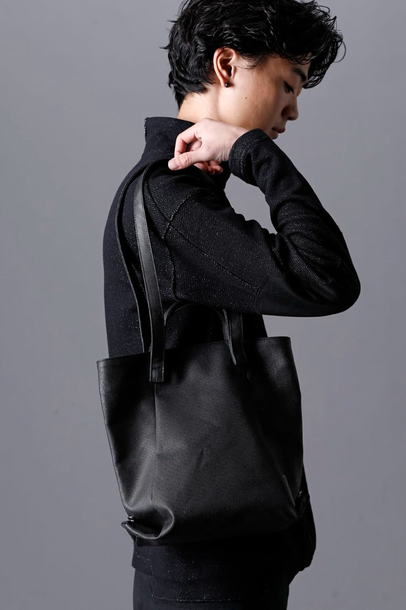 Fabric small tote 'loop handle' brush