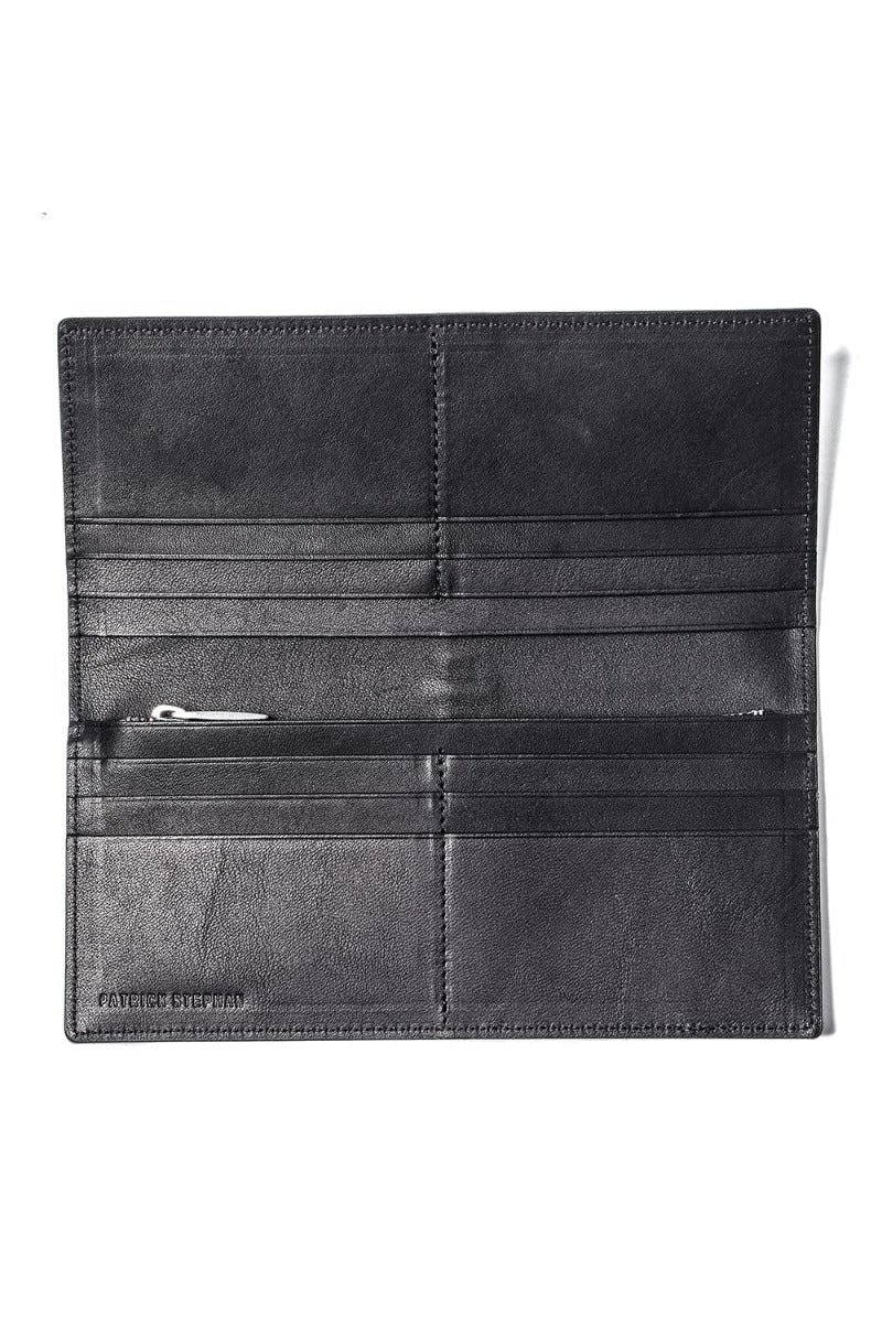 Leather long wallet 'mimi'