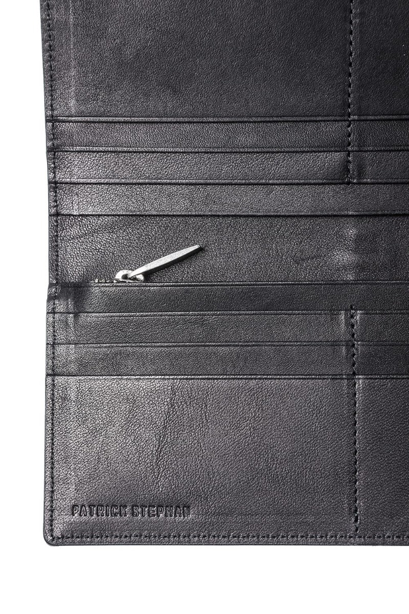 Leather long wallet 'mimi'