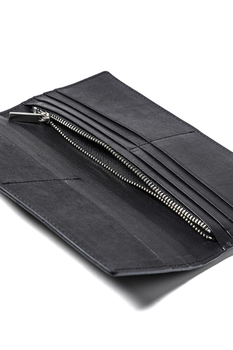 Leather long wallet 'mimi'