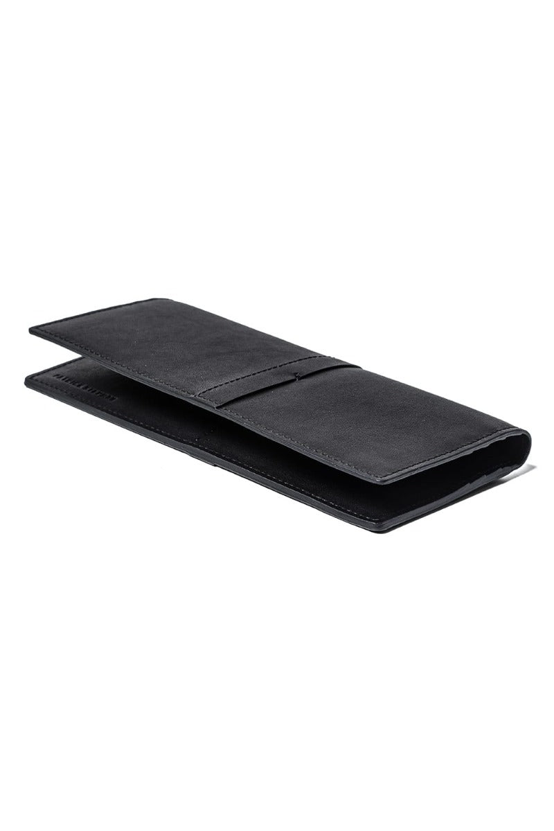Leather long wallet 'mimi'