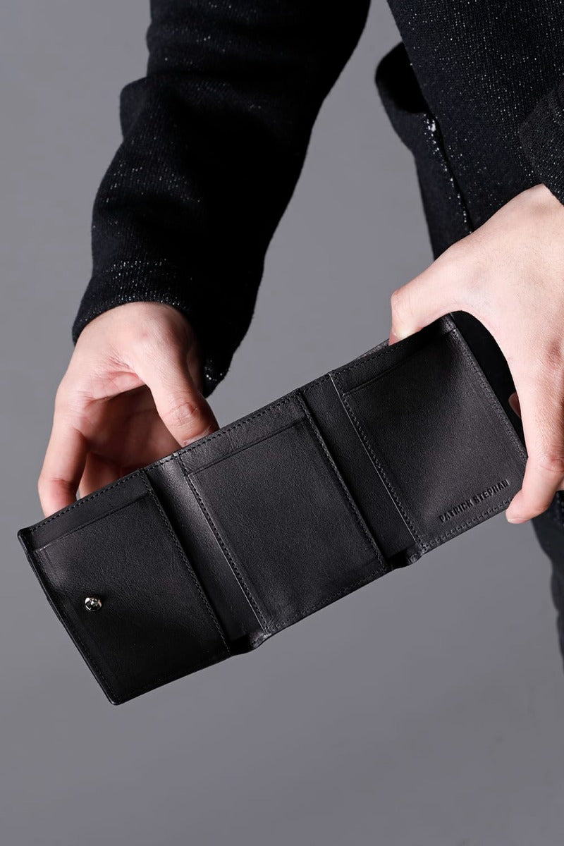 Leather trifold wallet 'mimi'