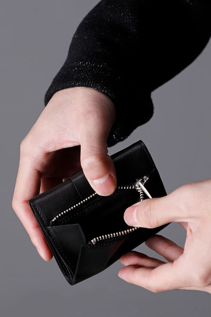 Leather trifold wallet 'mimi'