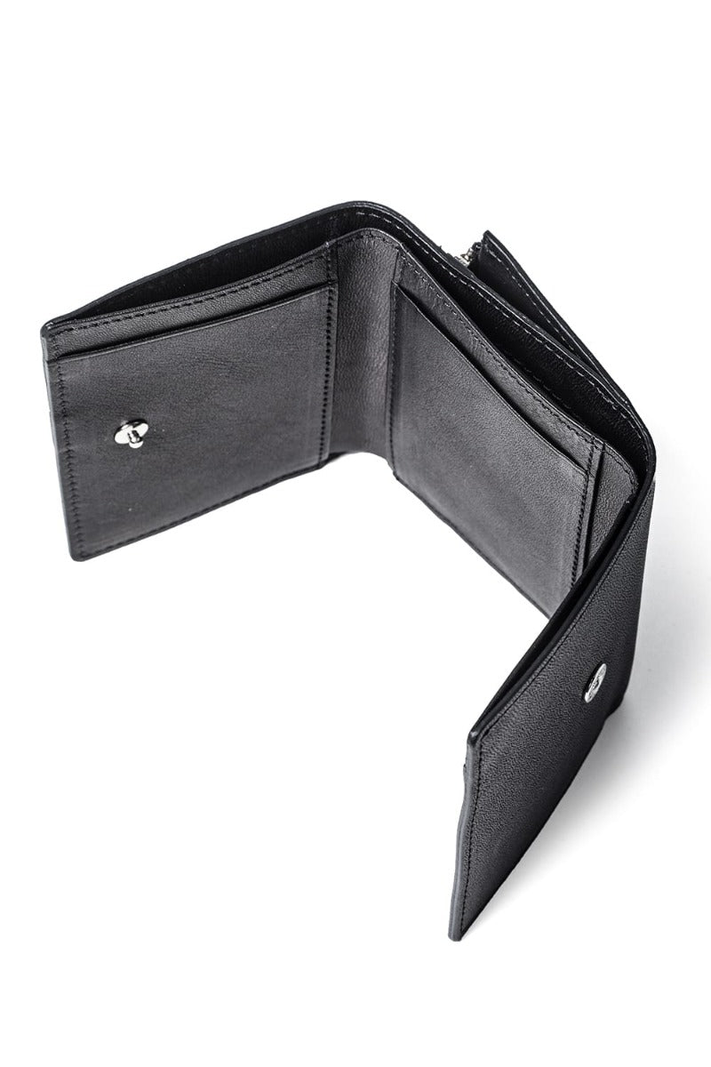 Leather trifold wallet 'mimi'