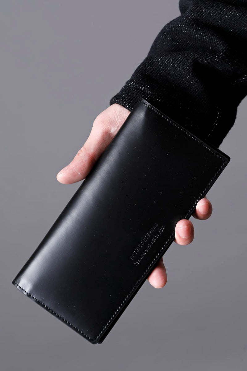 Leather long wallet 'brillant'