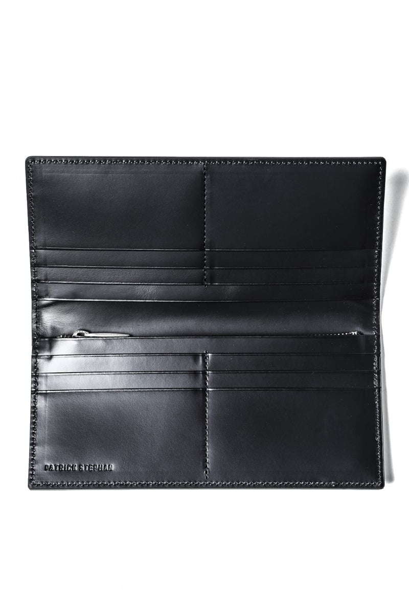 Leather long wallet 'brillant'