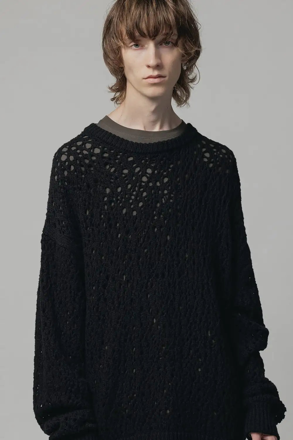 Mesh Knit Sweater