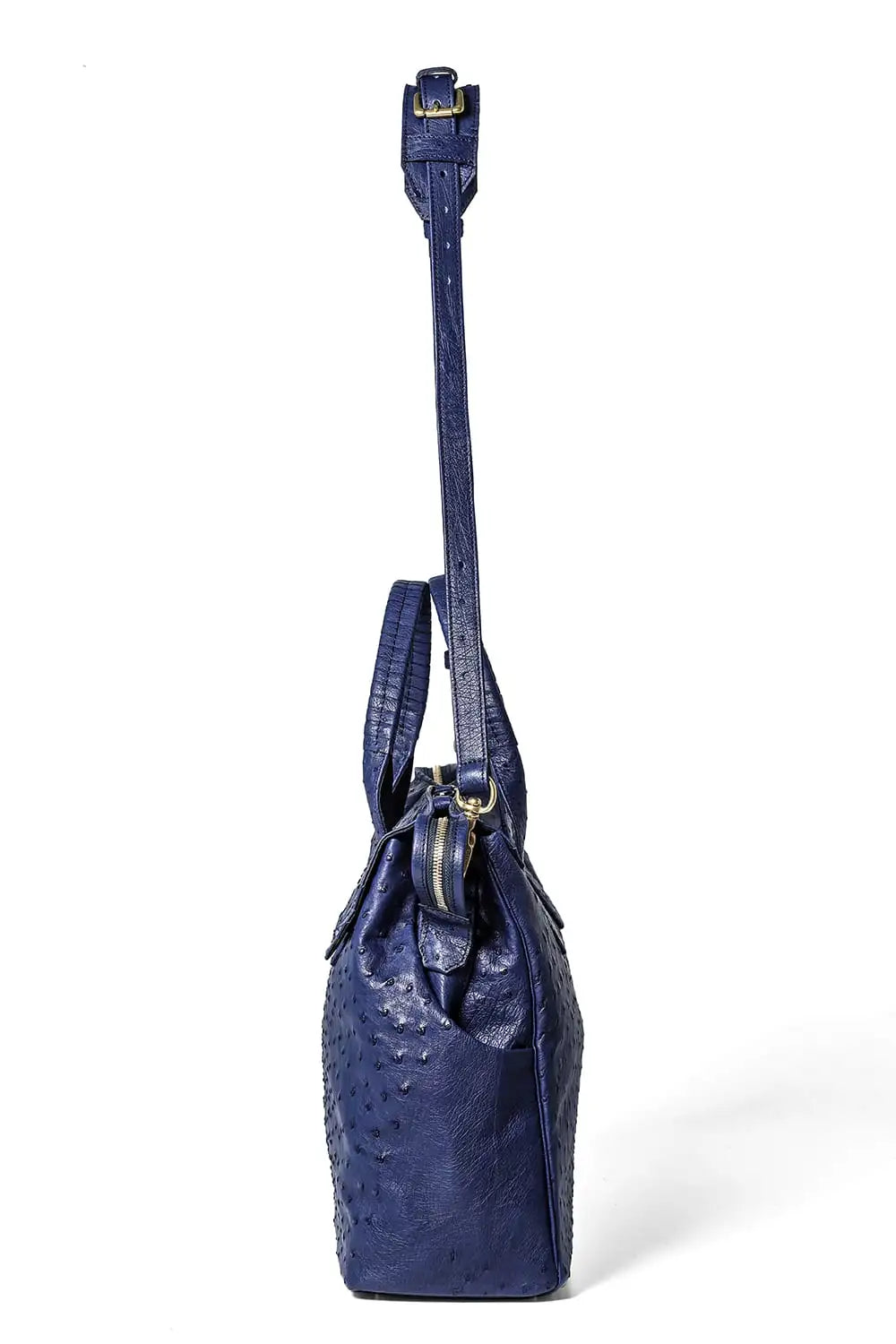 key hole BOSTON Ostrch Blue