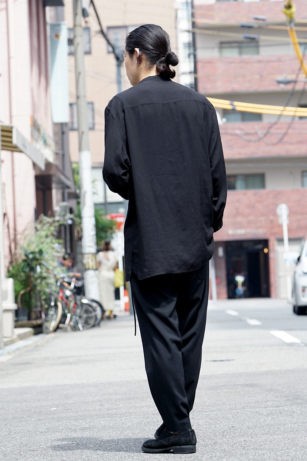 Notch shirt Tencel loan