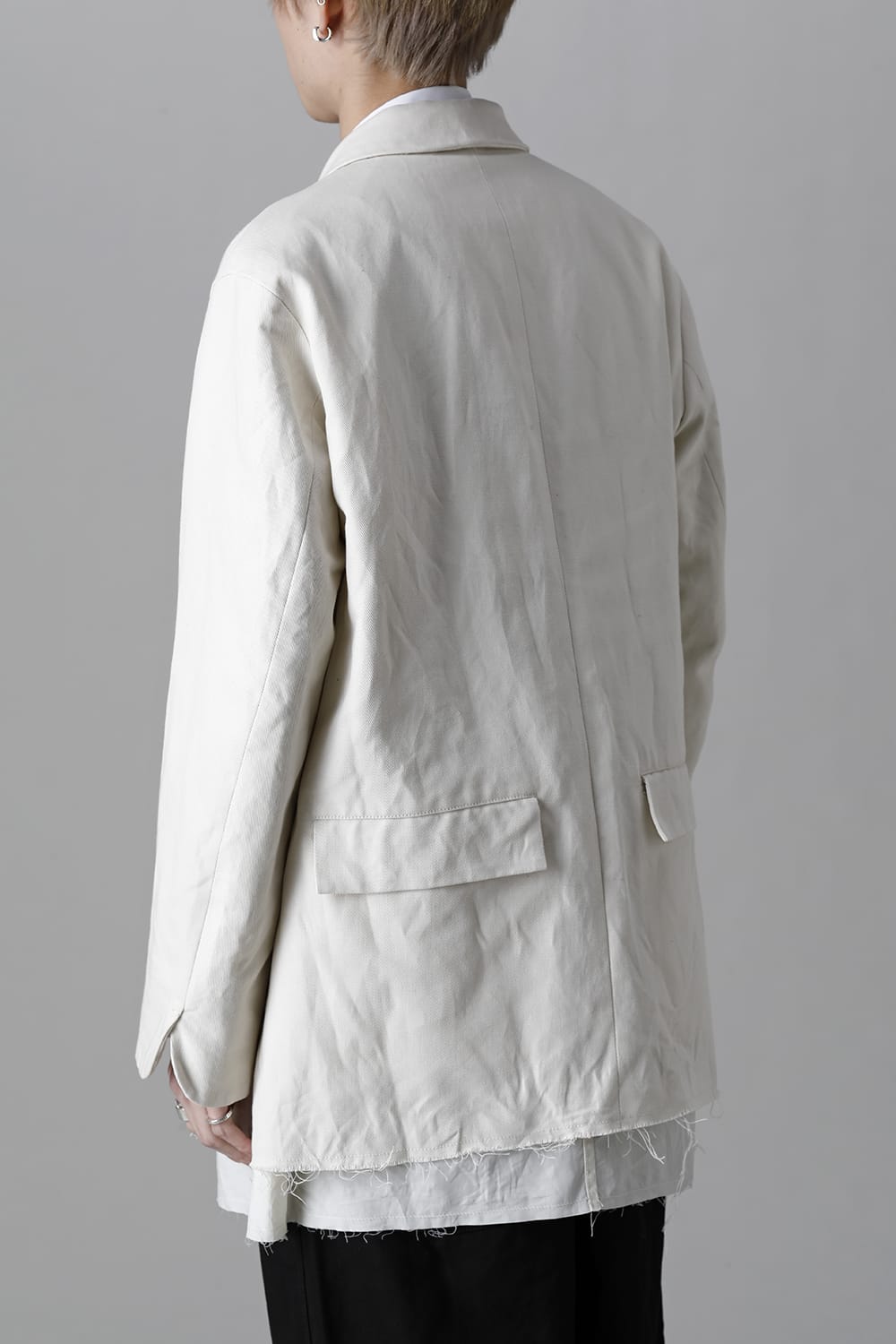 ジャケット フロム カットアウト コート