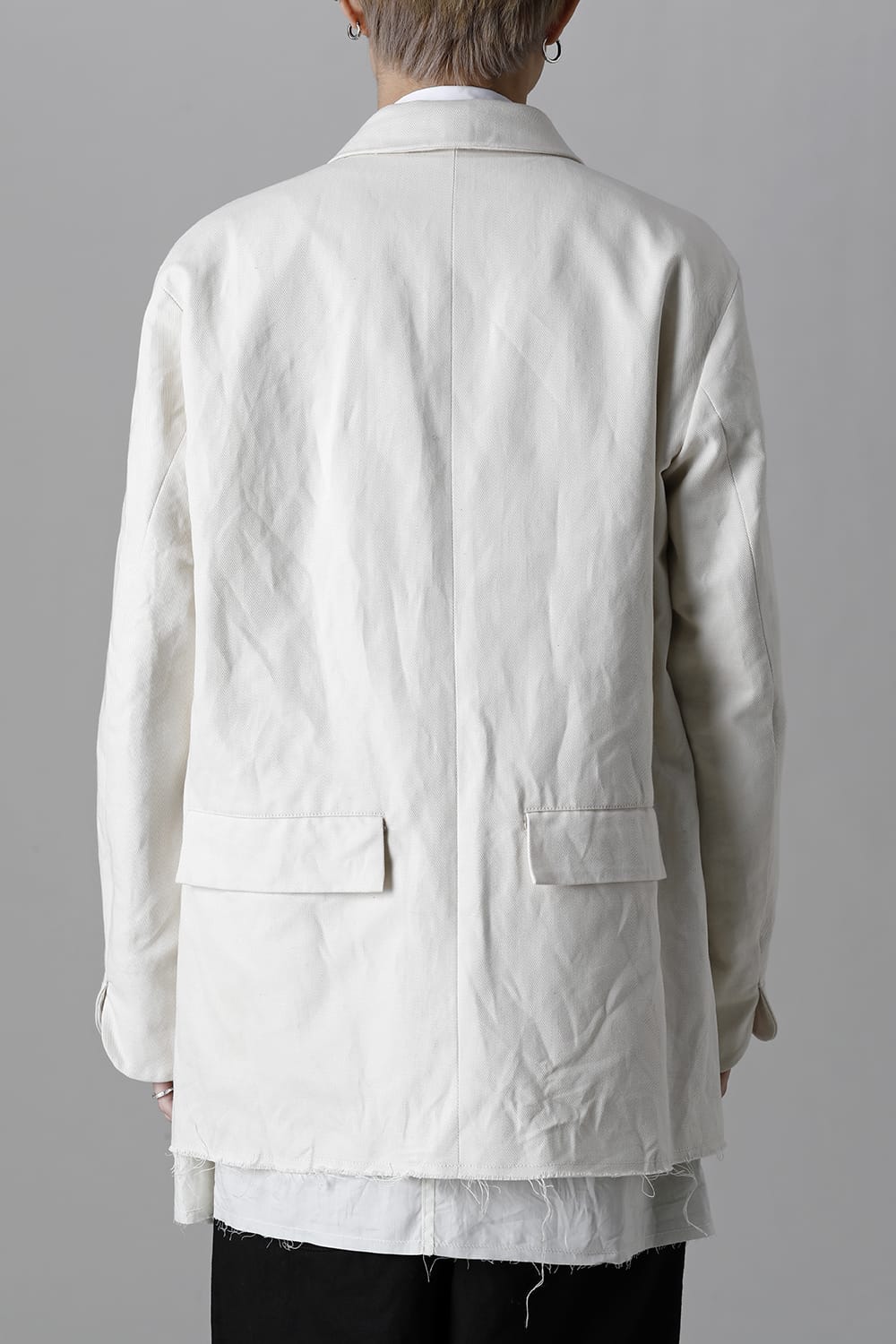 ジャケット フロム カットアウト コート