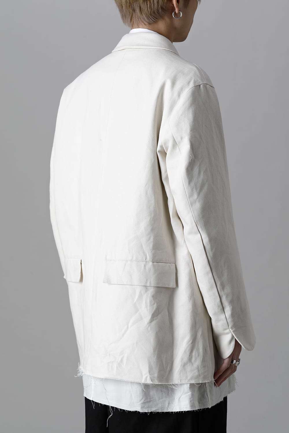 ジャケット フロム カットアウト コート