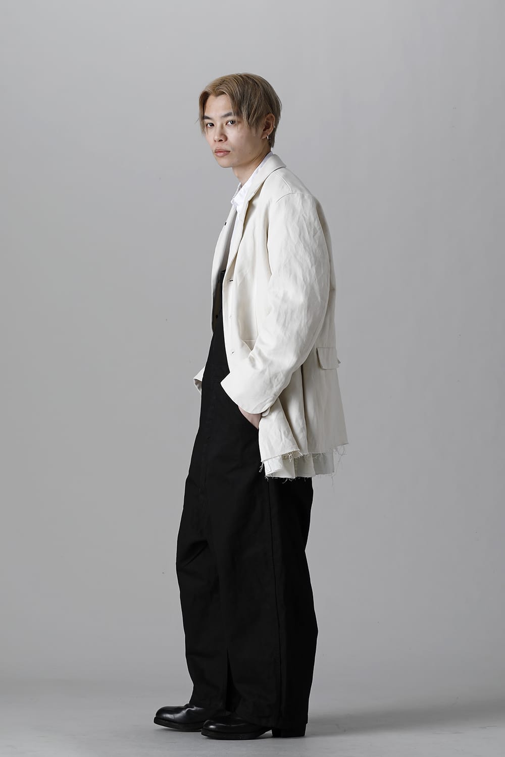 ジャケット フロム カットアウト コート