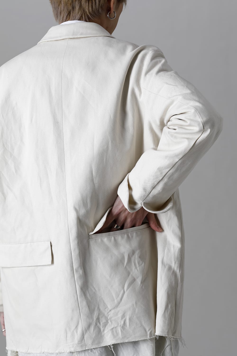 ジャケット フロム カットアウト コート