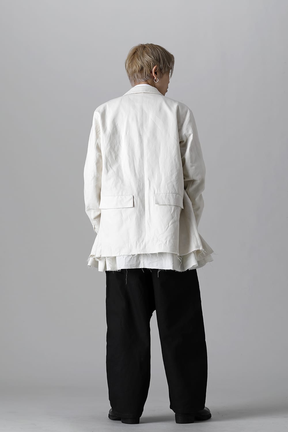 ジャケット フロム カットアウト コート