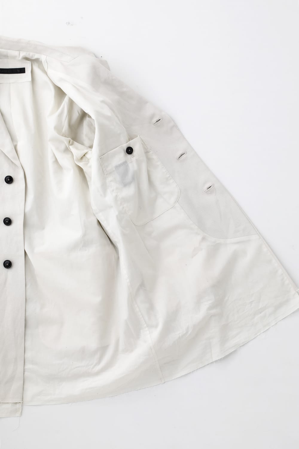 ジャケット フロム カットアウト コート