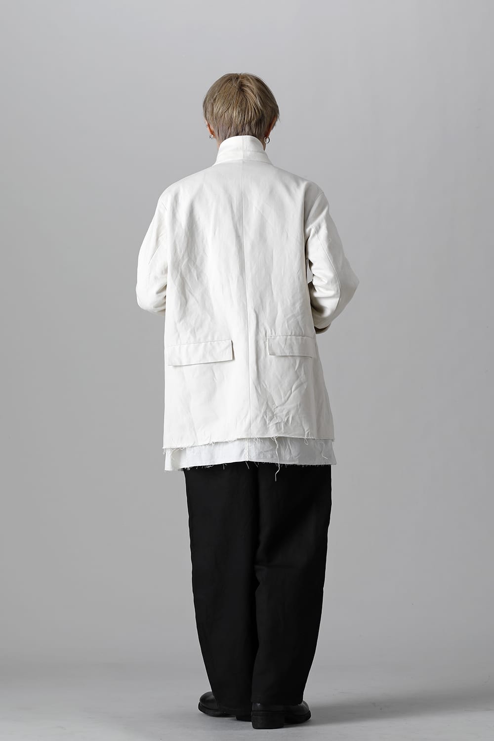 ジャケット フロム カットアウト コート