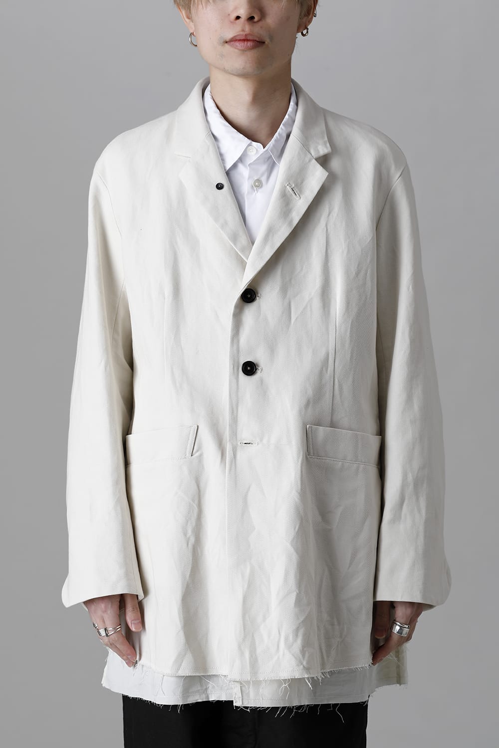 ジャケット フロム カットアウト コート