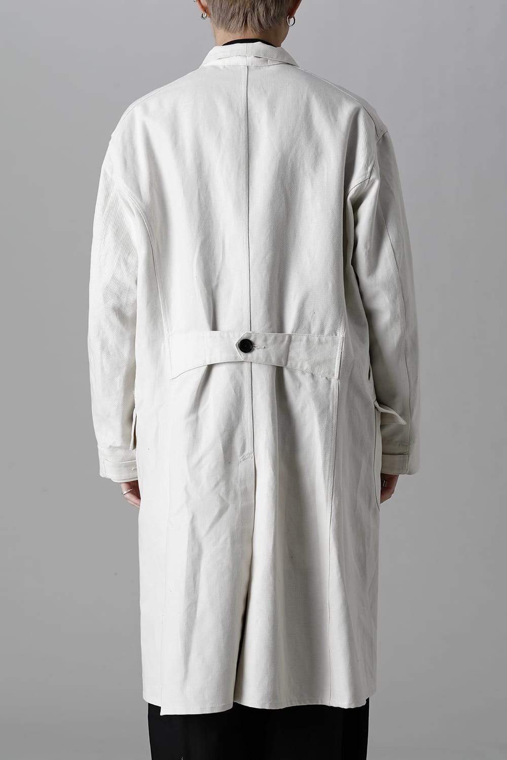 Old Double Breasted Work Coat