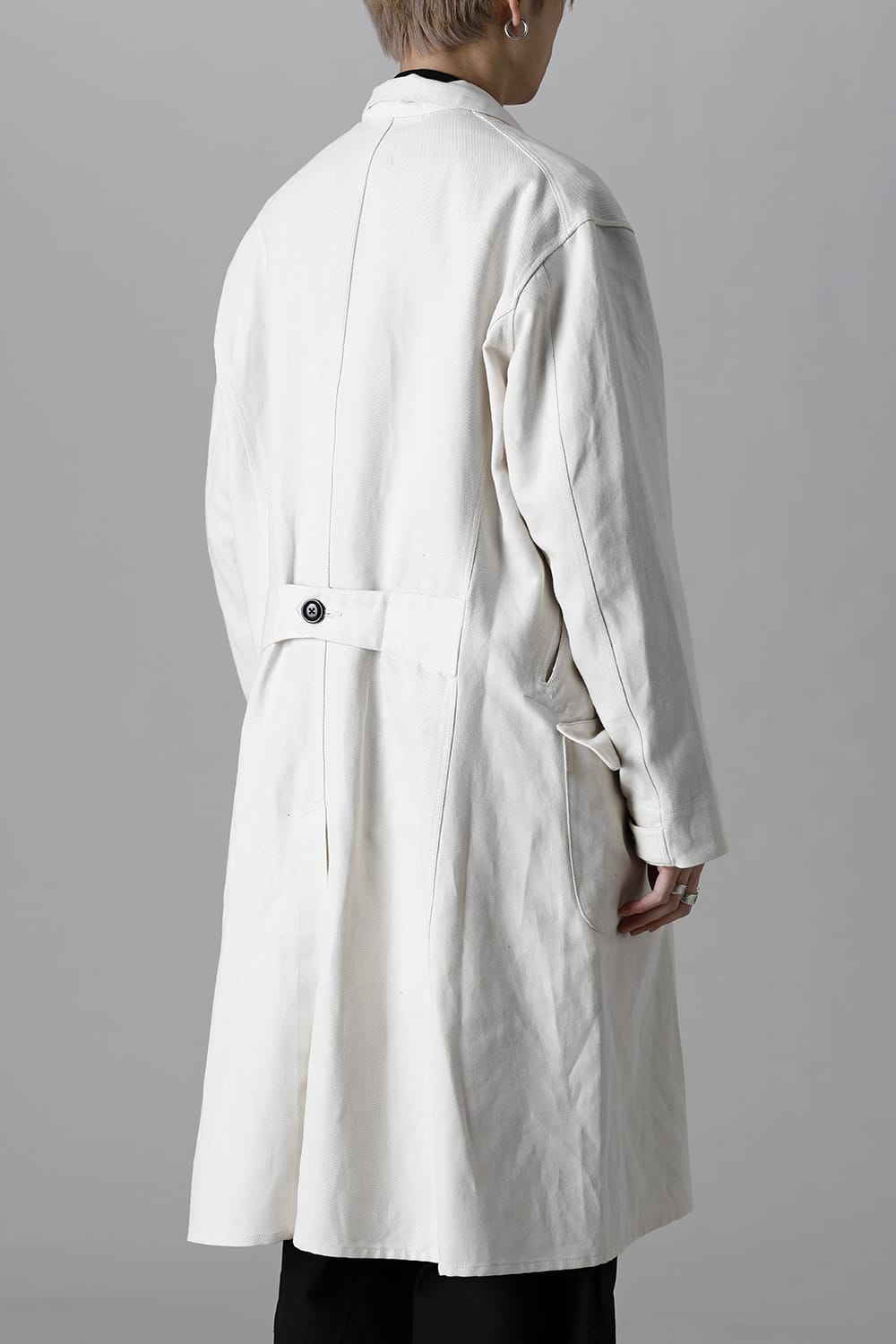 Old Double Breasted Work Coat