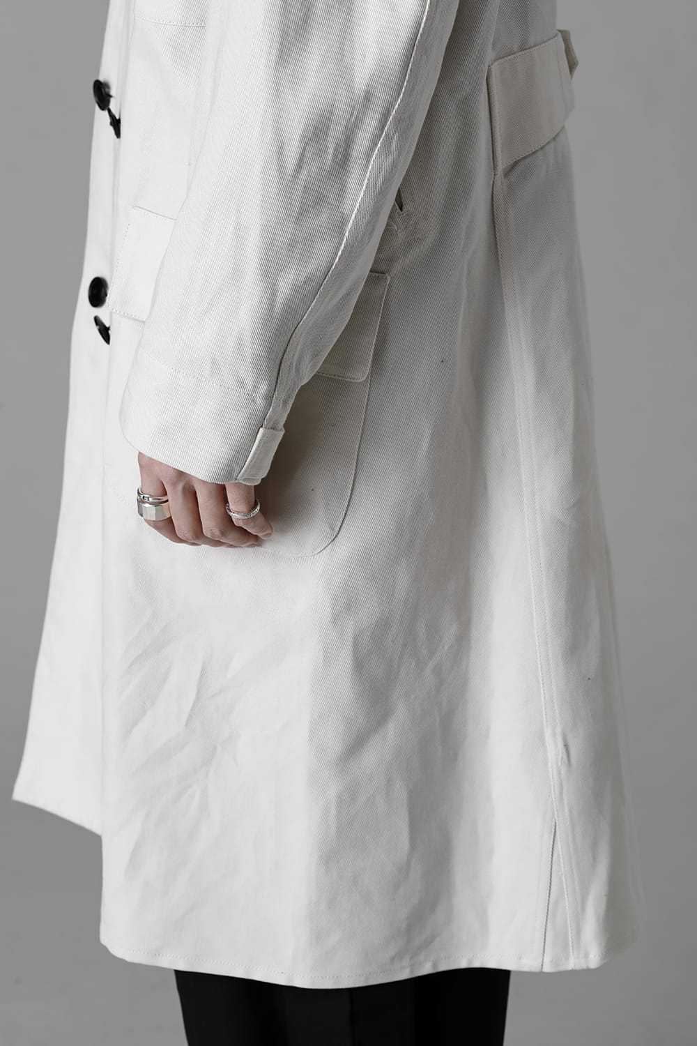 Old Double Breasted Work Coat