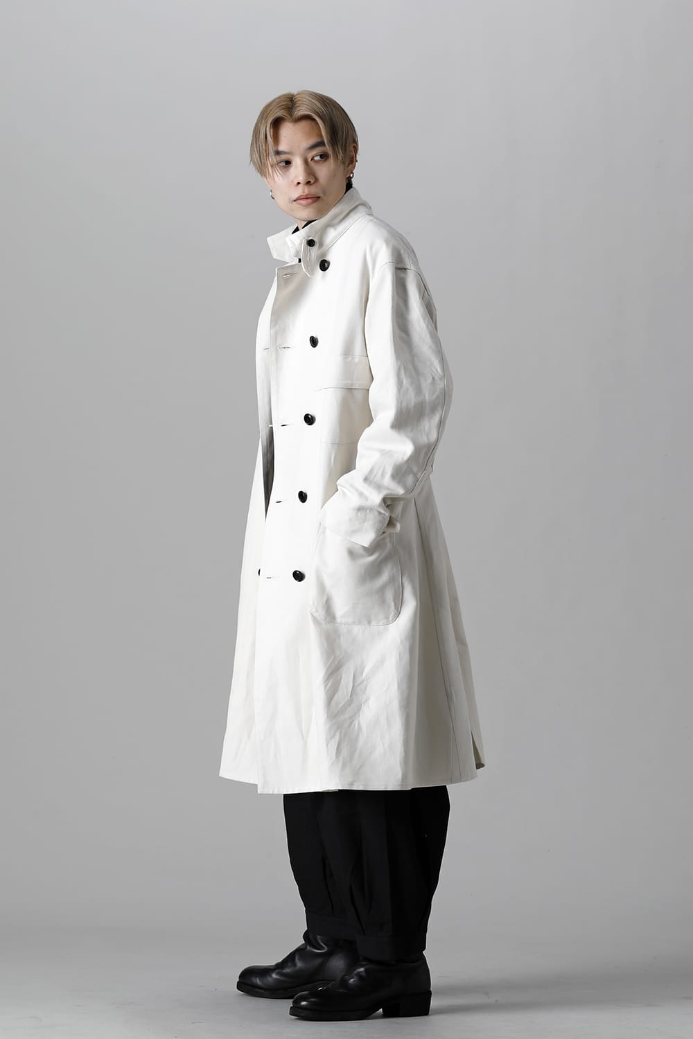 Old Double Breasted Work Coat