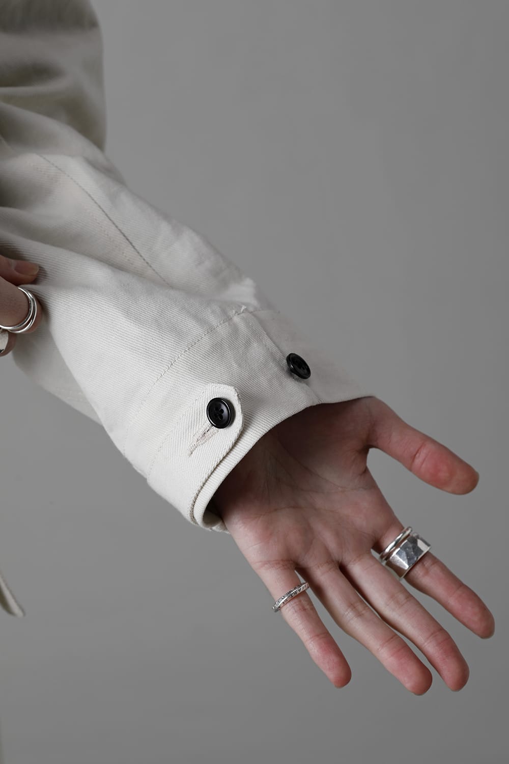 Old Double Breasted Work Coat