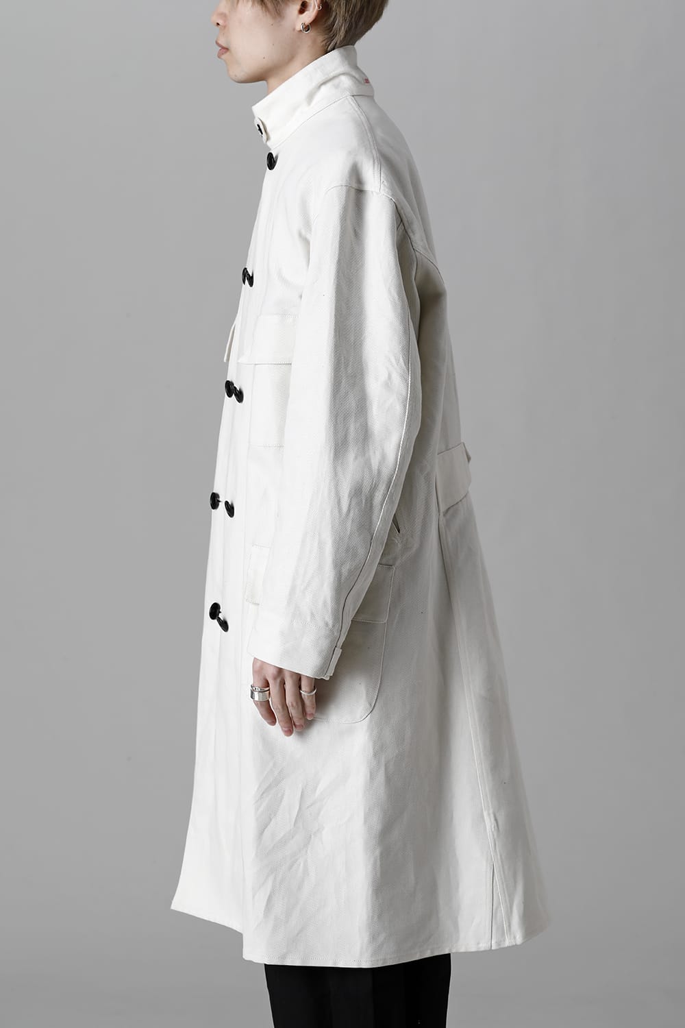 Old Double Breasted Work Coat