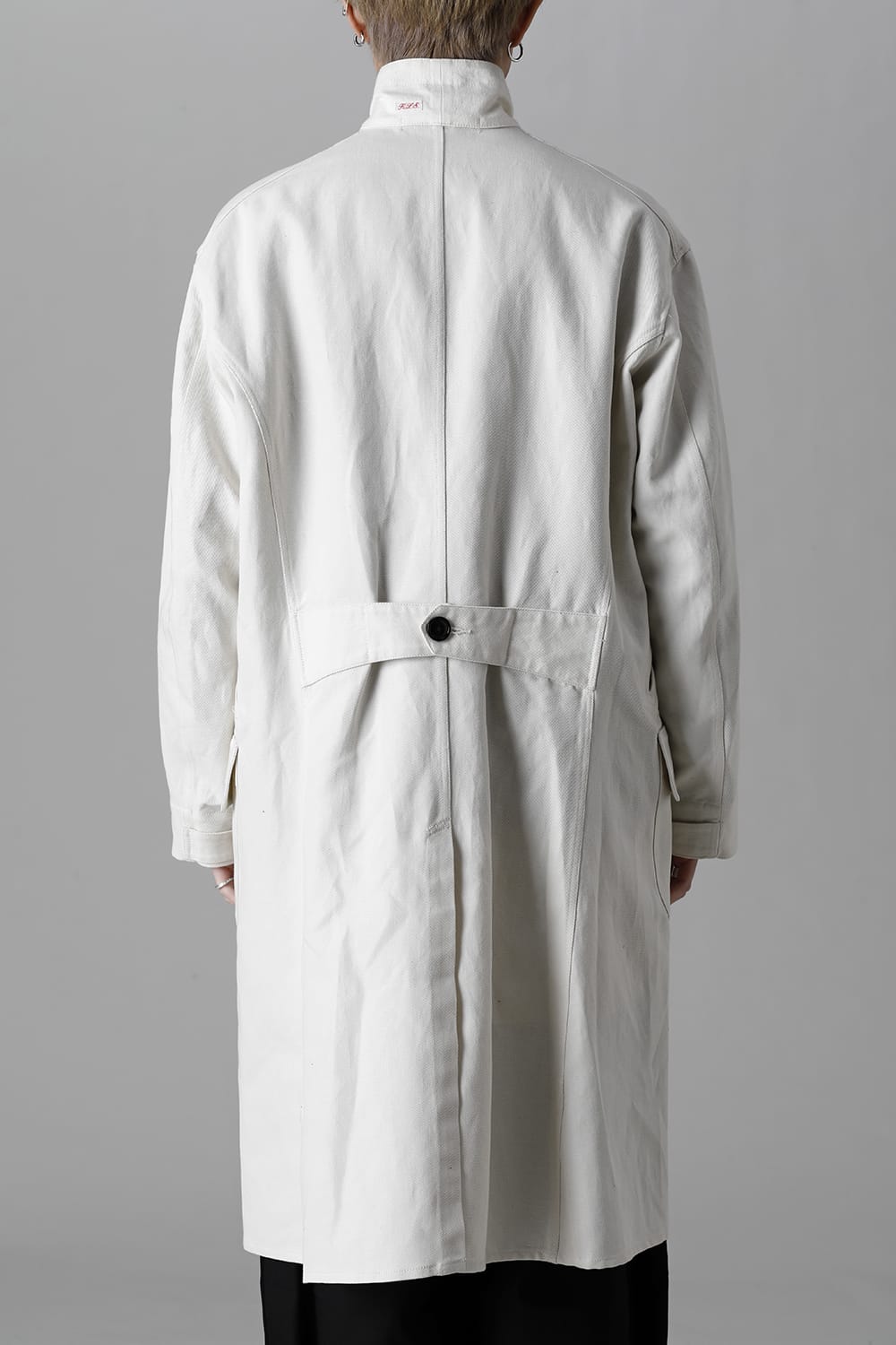 Old Double Breasted Work Coat