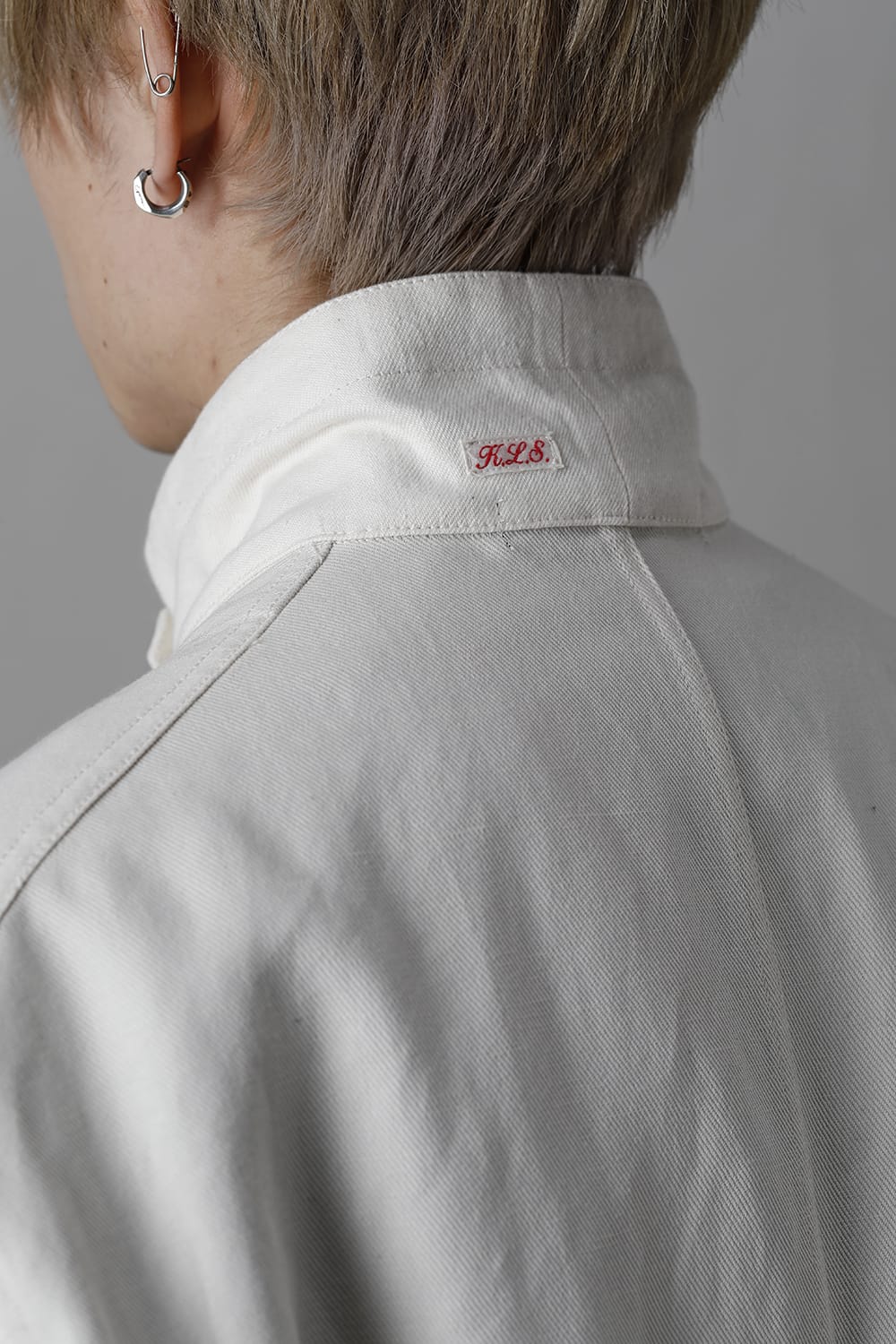 Old Double Breasted Work Coat